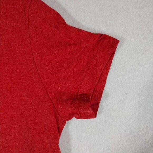 Cat & Jack Tee Shirt Boys Size Small 6-7 Red Short Sleeve Crew Neck - Picture 6 of 9